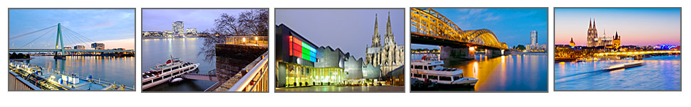 leuchtendes Köln
